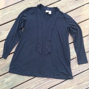 🤰Maternity Black Long Sleeve Dress Top